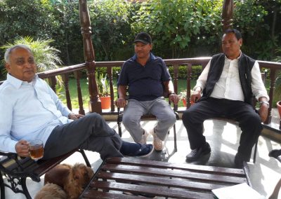 Biggest Sponsor Kiran Pyakhurel son of previous donor Priti NAth